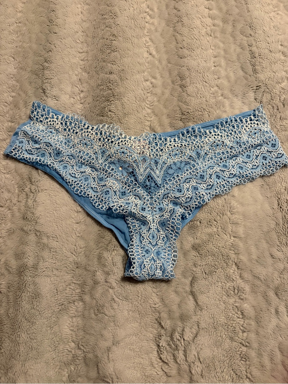 Victoria’s Secret Blue Cheekini Underwear